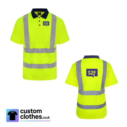 S2F Marketing - HI-VIS POLO [RX710]