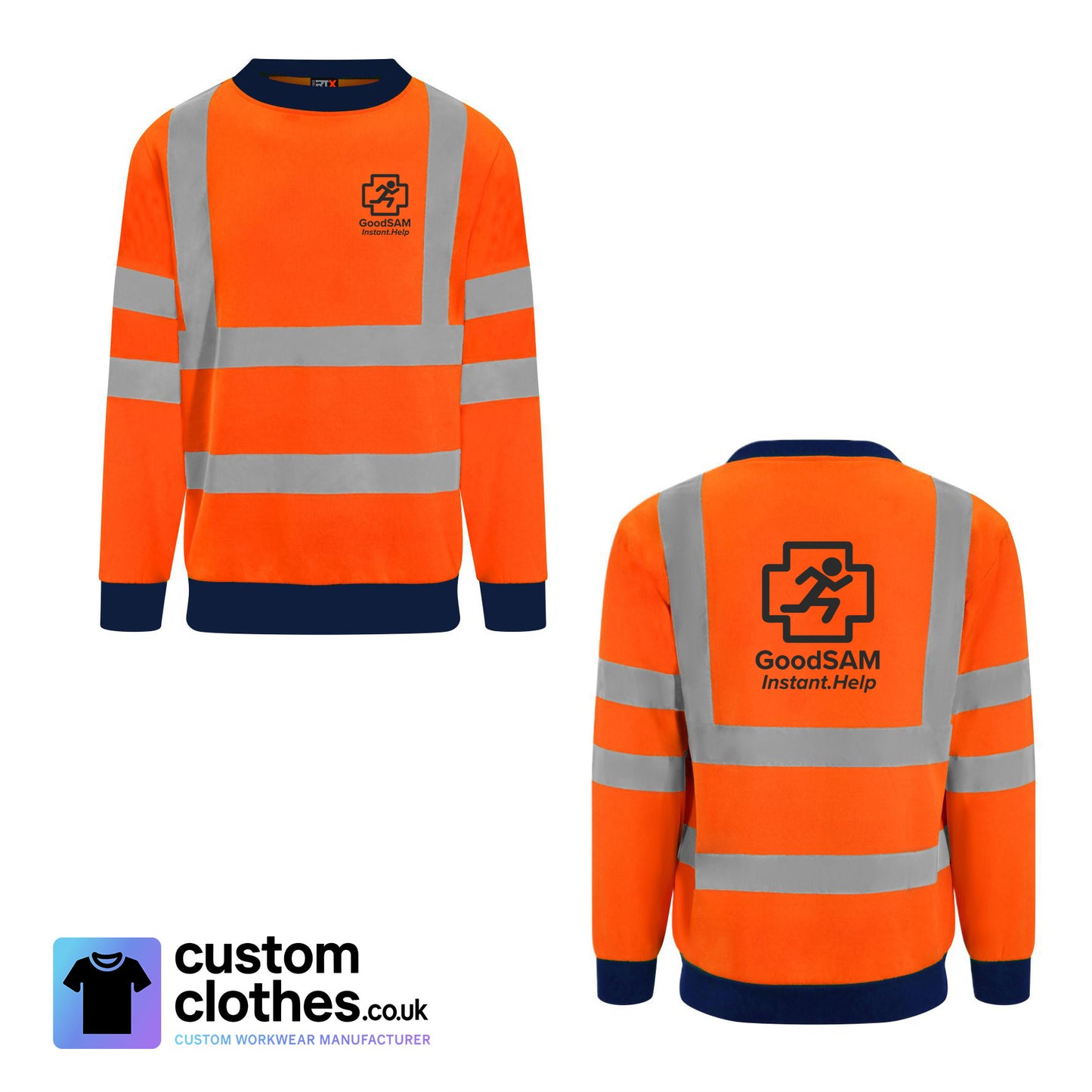 GoodSAM Instant Help - HI-VIS SWEATER [RX730]