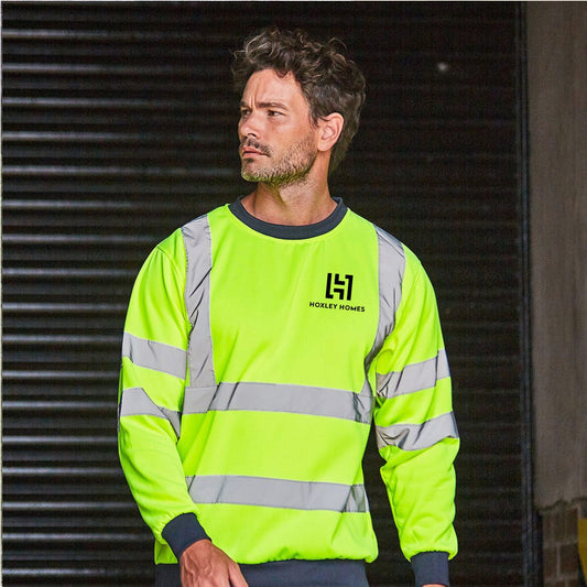 Hoxley Homes - HI-VIS SWEATER [RX730]