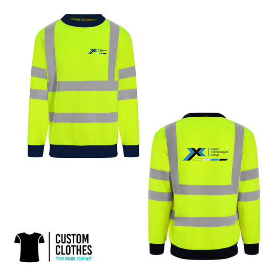 Expert Technologies Group - HI-VIS SWEATER [RX730]