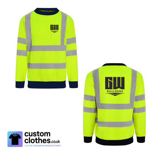 GW Builders - HI-VIS SWEATER [RX730]