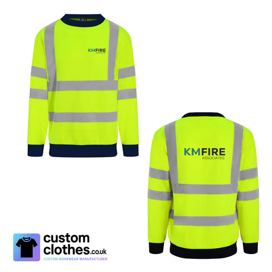 KM Fire Associates - HI-VIS SWEATER [RX730]