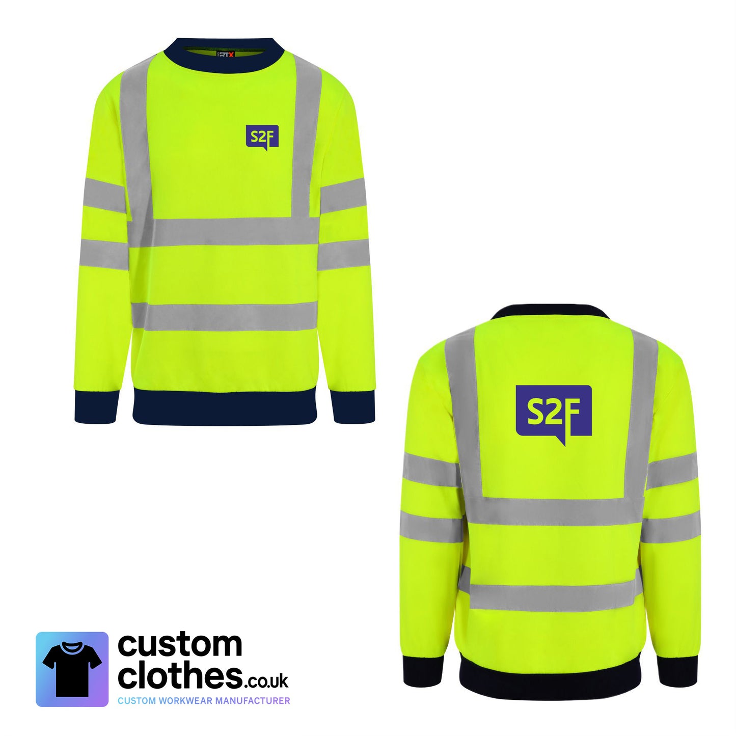 S2F Marketing - HI-VIS SWEATER [RX730]