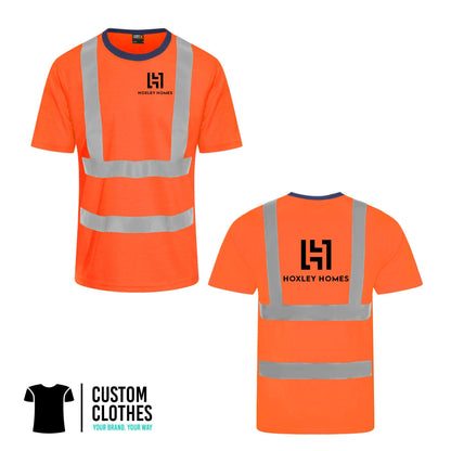 Hoxley Homes - HI-VIS T-SHIRT [RX720]