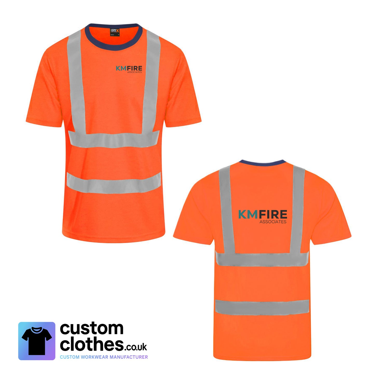 KM Fire Associates - HI-VIS T-SHIRT [RX720]