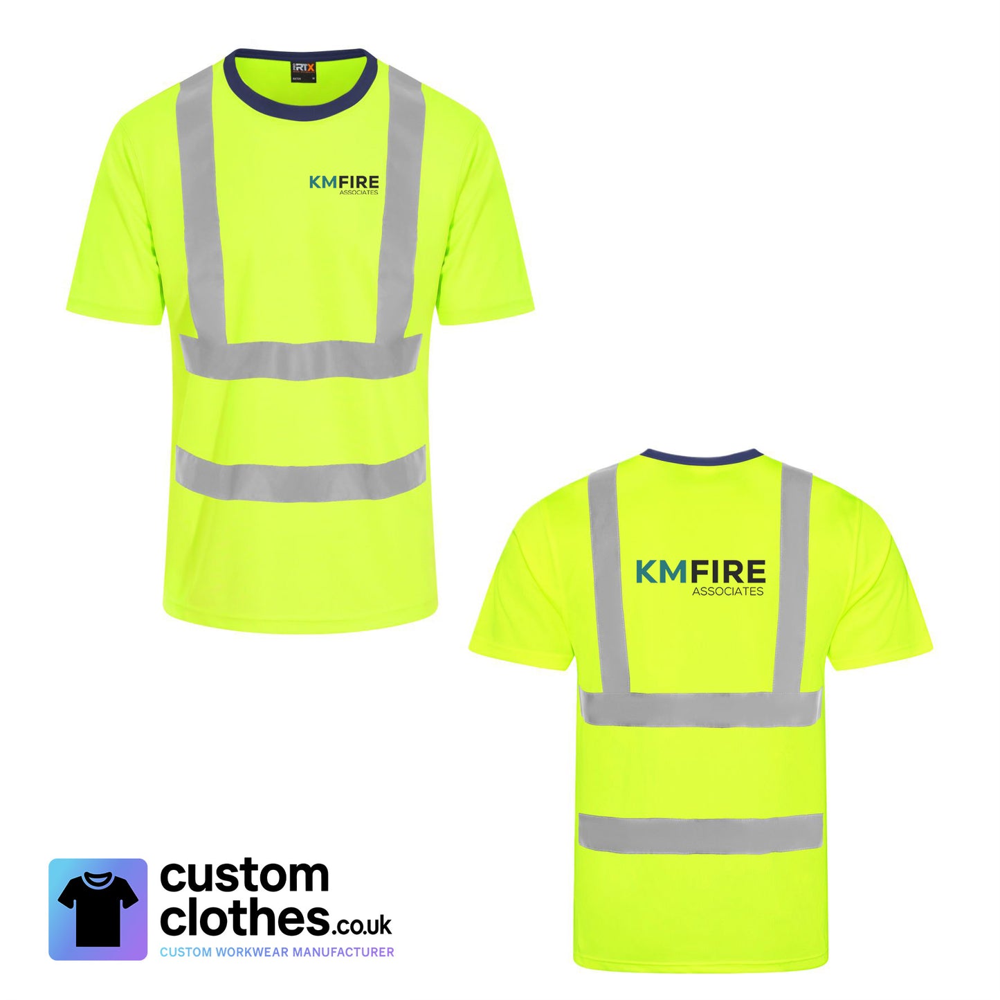 KM Fire Associates - HI-VIS T-SHIRT [RX720]