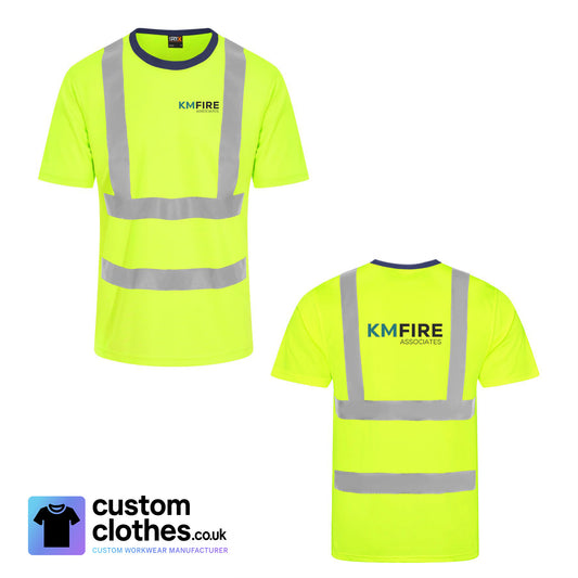 KM Fire Associates - HI-VIS T-SHIRT [RX720]