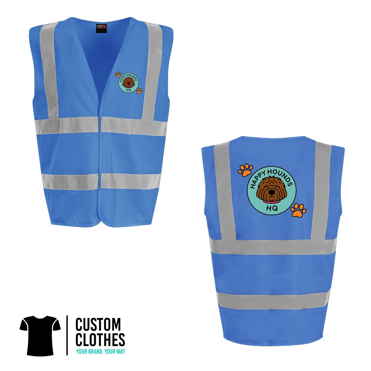 HAPPY HOUNDS HQ - HI-VIS VEST [RX700]