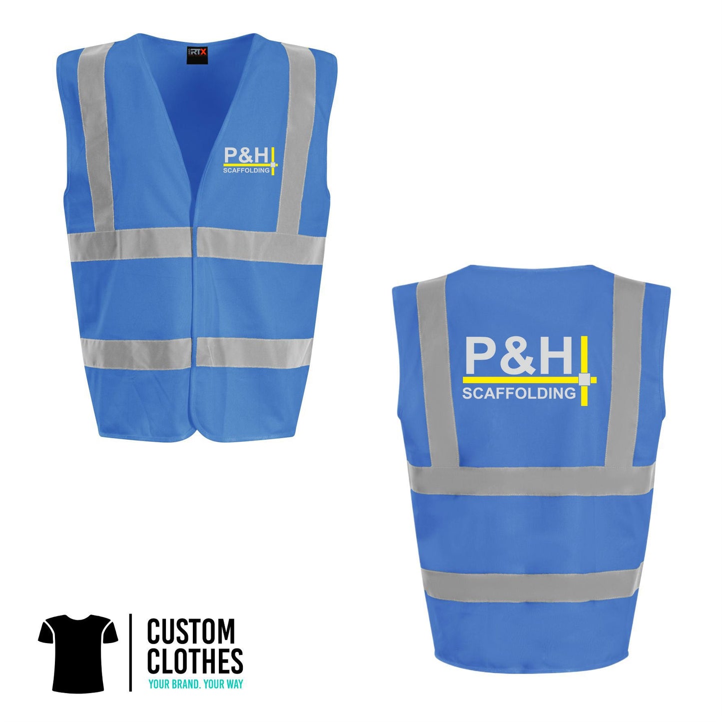 P&H SCAFFOLDING - HI-VIS VEST [RX700]