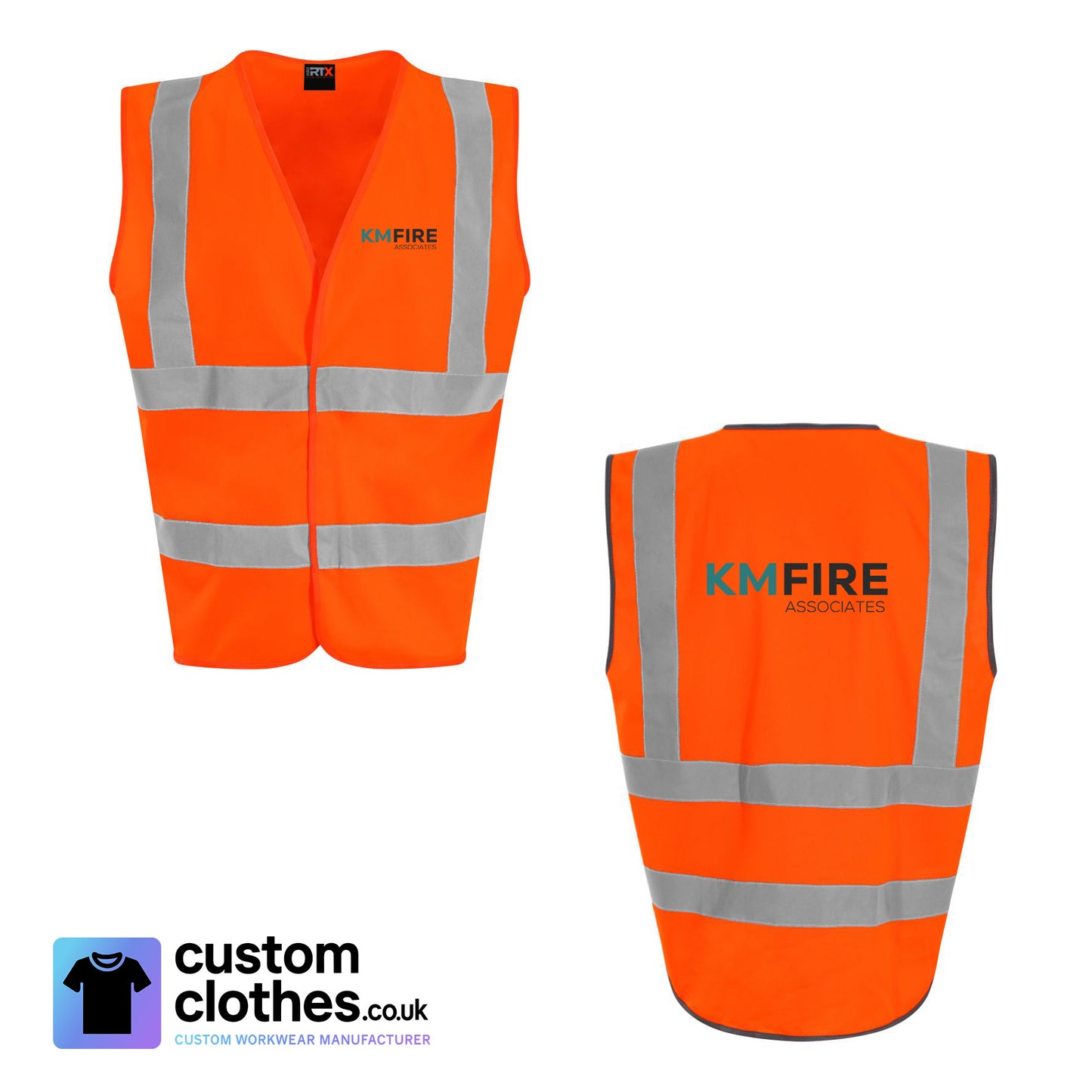 KM Fire Associates - HI-VIS VEST [RX700]