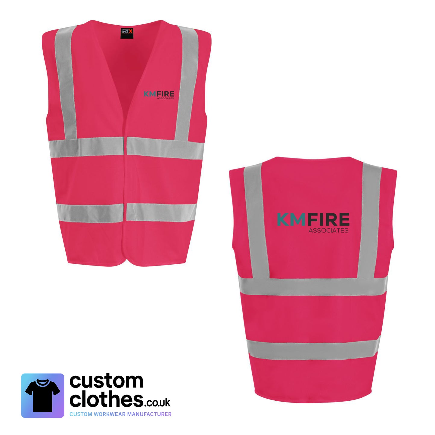 KM Fire Associates - HI-VIS VEST [RX700]