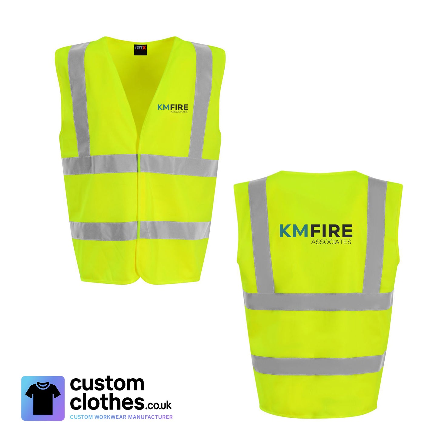 KM Fire Associates - HI-VIS VEST [RX700]