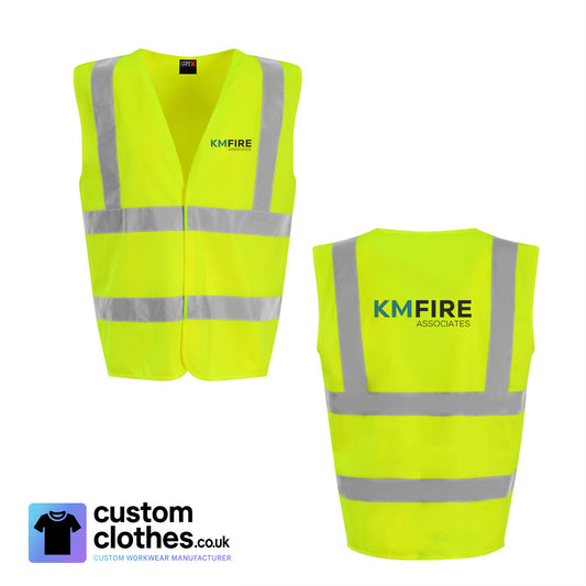 KM Fire Associates - HI-VIS VEST [RX700]