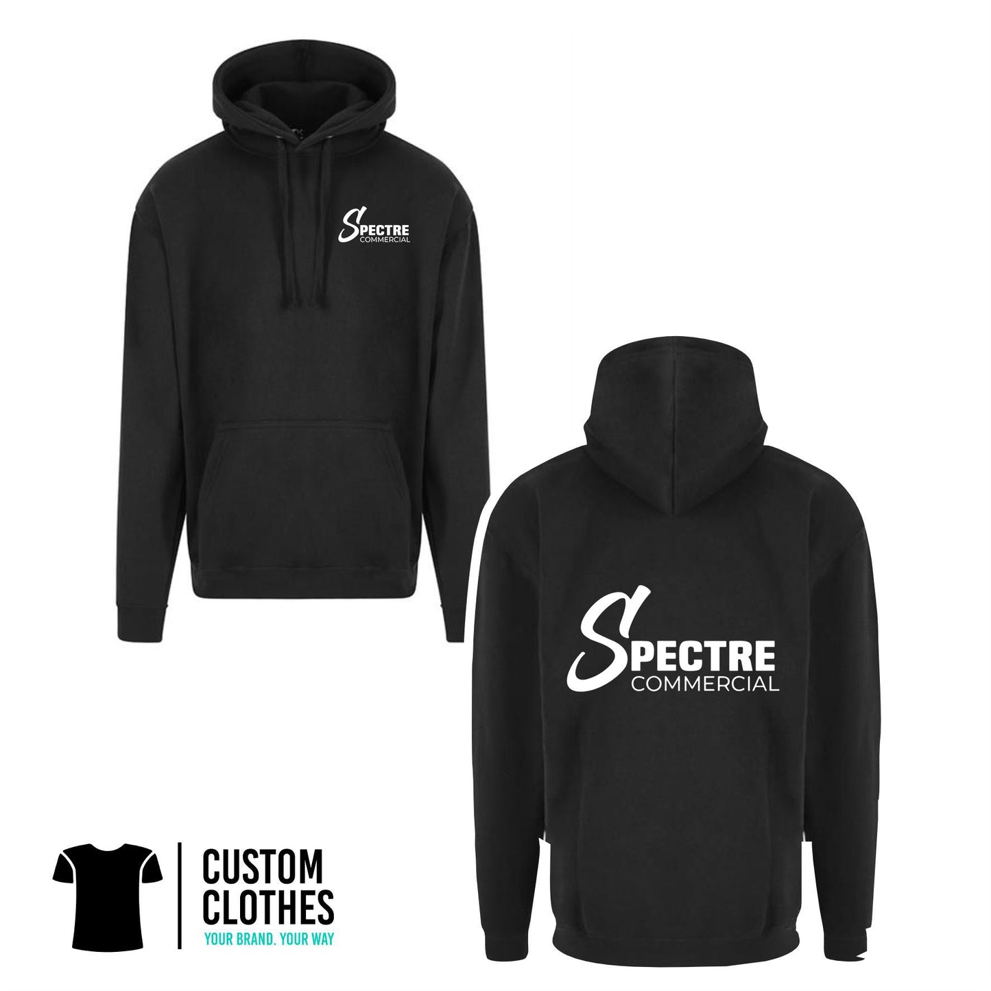 SPECTRE VISUALS - RTX HOODIE - LEFT BREAST LOGO [RX350]