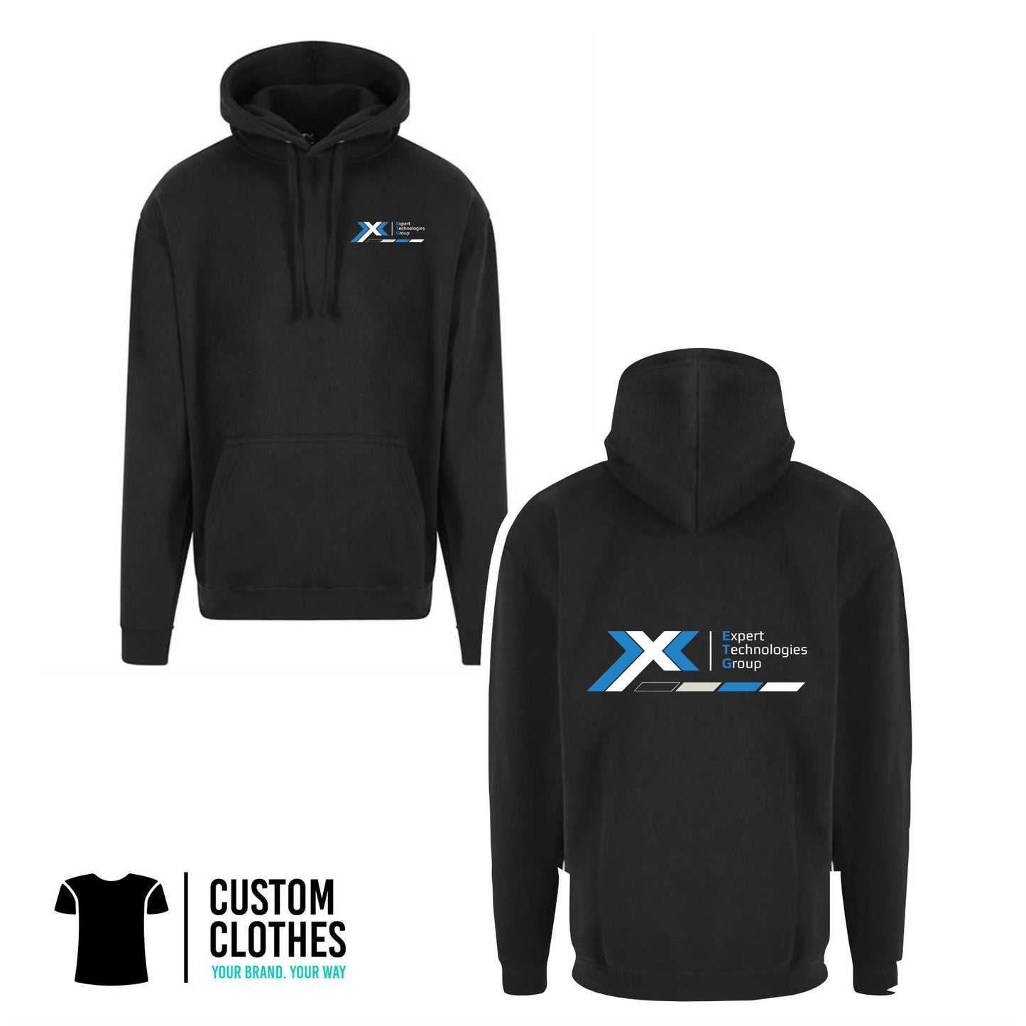 Expert Technologies Group - RTX HOODIE - LEFT BREAST LOGO [RX350]