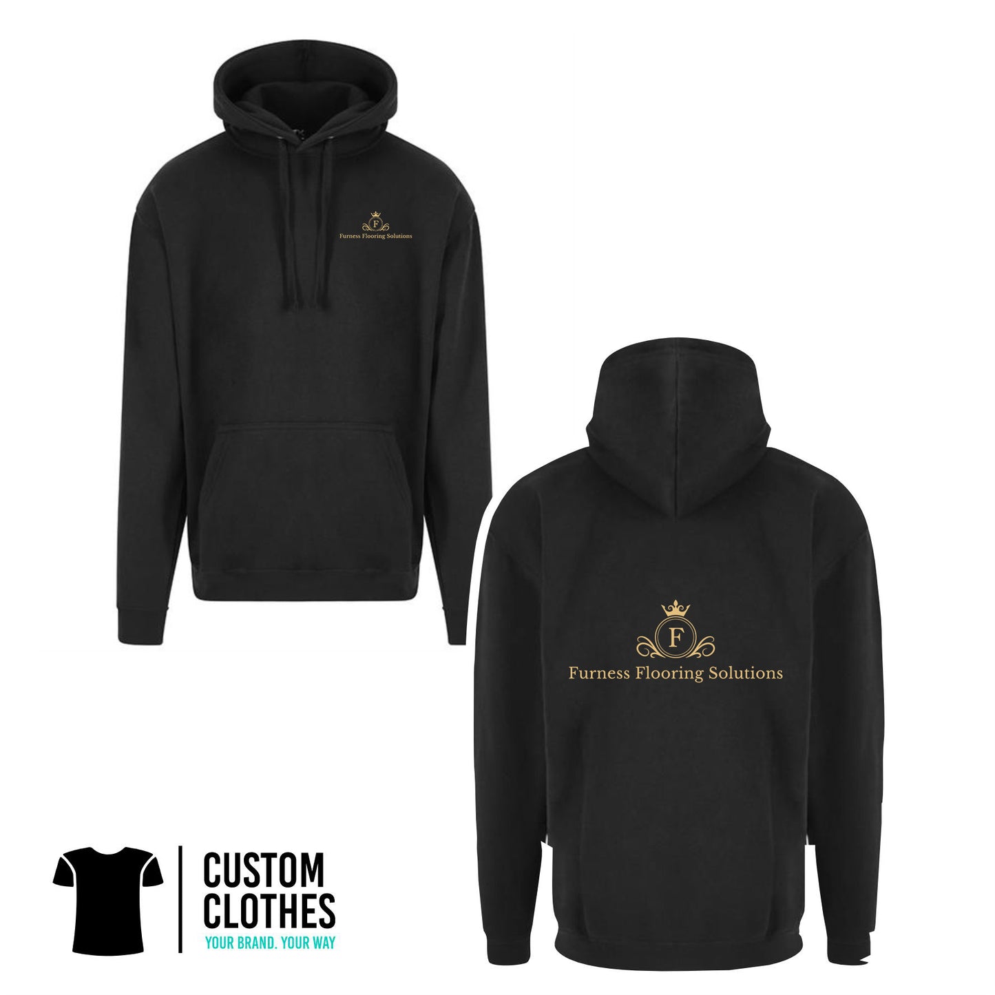 Furness Flooring Solutions - RTX HOODIE - LEFT BREAST LOGO [RX350]