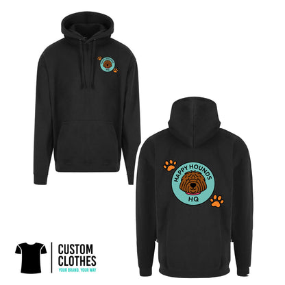 HAPPY HOUNDS HQ - RTX HOODIE - LEFT BREAST LOGO [RX350]