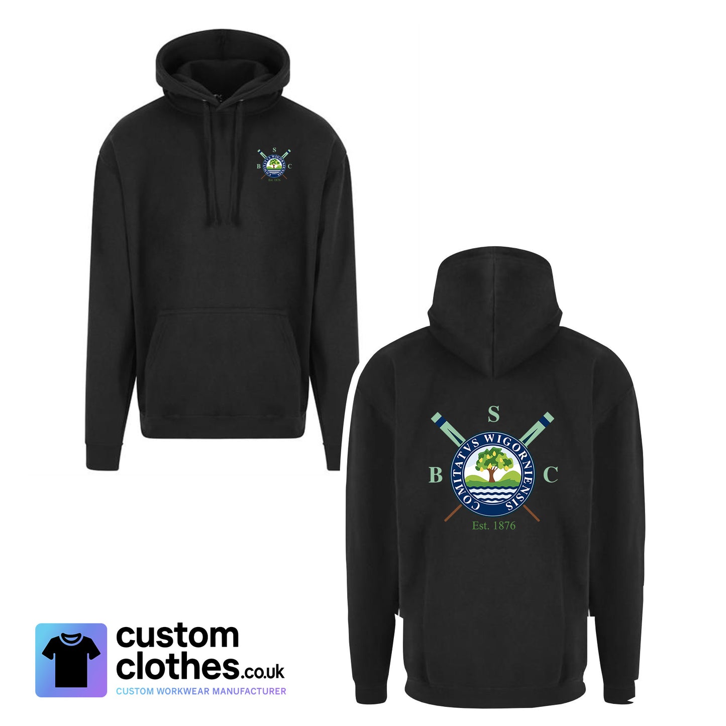 Nigel Parker - RTX HOODIE - LEFT BREAST LOGO [RX350]