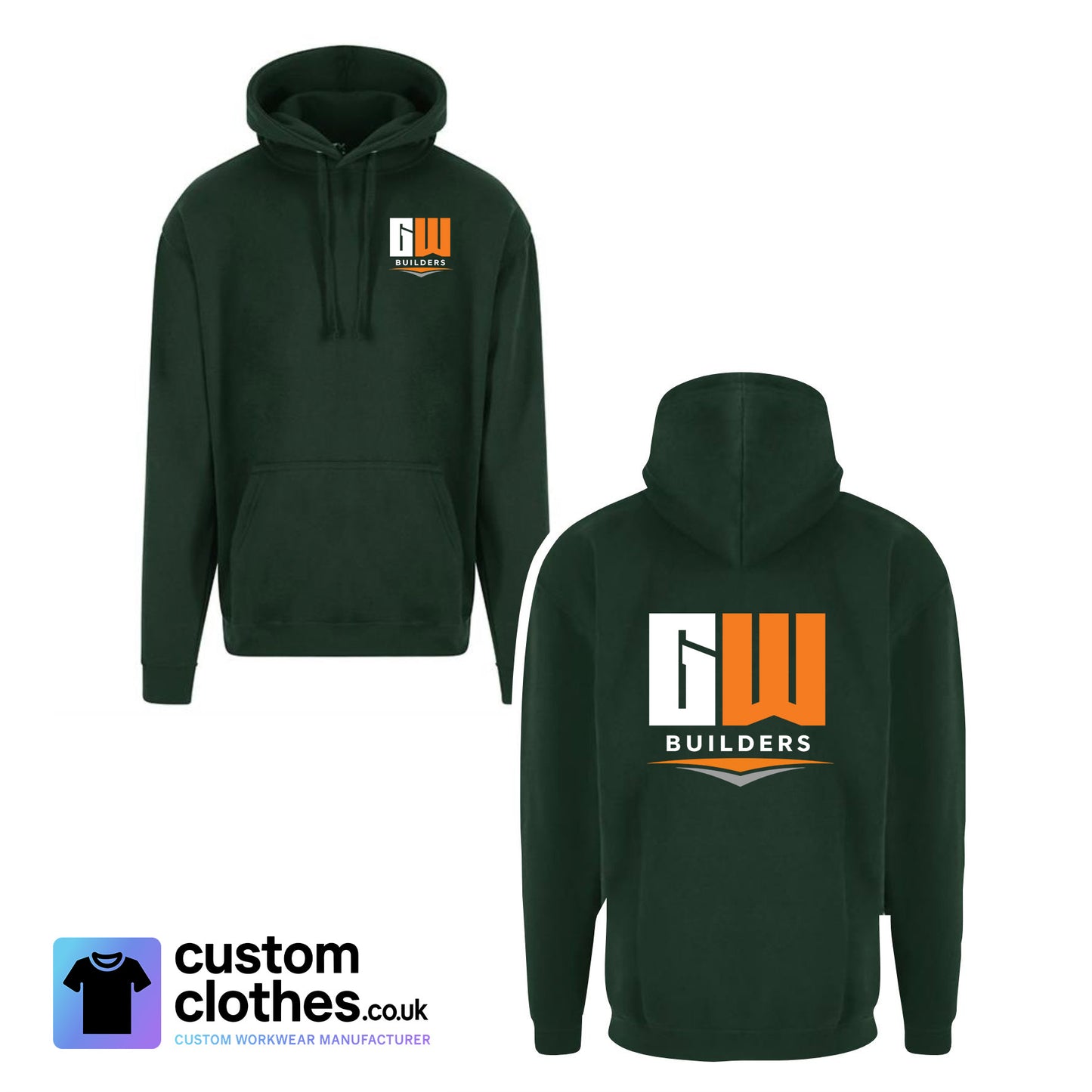 GW Builders - RTX HOODIE - LEFT BREAST LOGO [RX350]