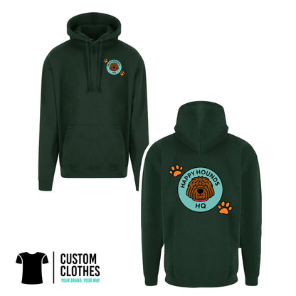 HAPPY HOUNDS HQ - RTX HOODIE - LEFT BREAST LOGO [RX350]