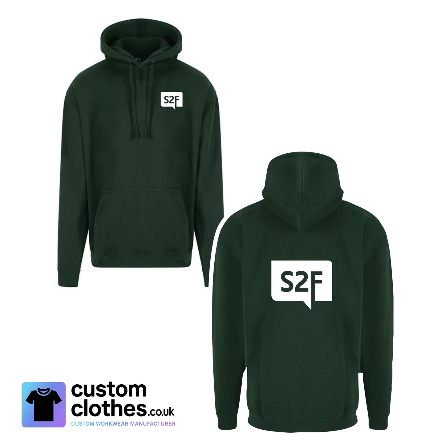 S2F Marketing - RTX HOODIE - LEFT BREAST LOGO [RX350]