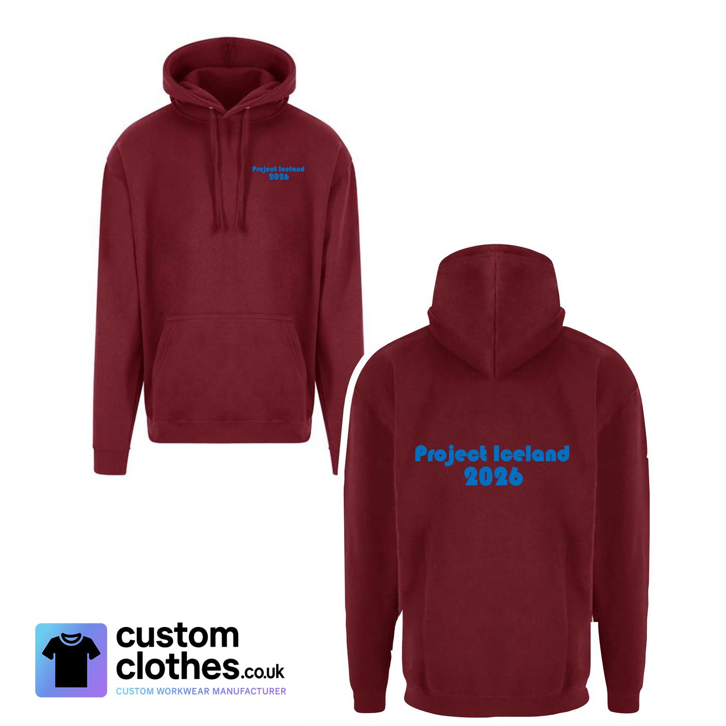 PROJECT ICELAND 2026 - RTX HOODIE - LEFT BREAST LOGO [RX350]