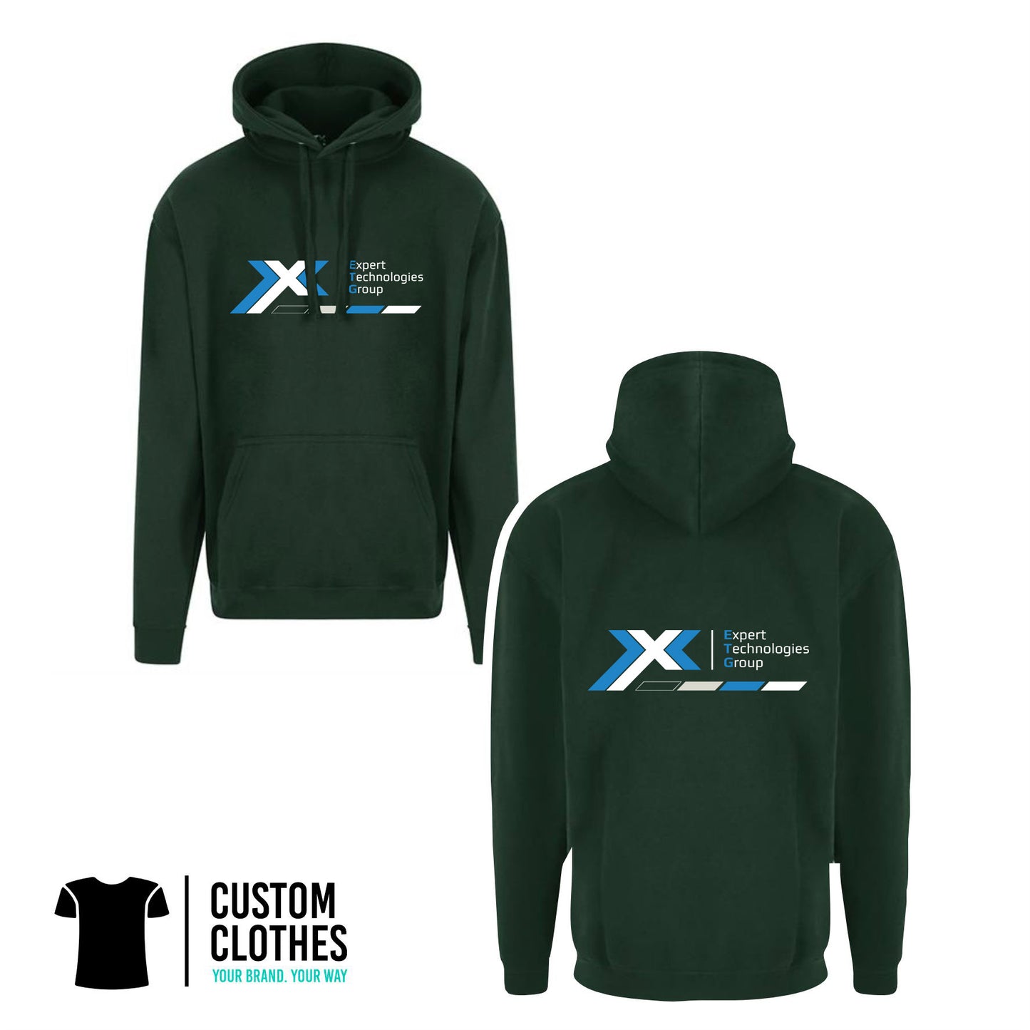 Expert Technologies Group - RTX HOODIE - CHEST LOGO [RX350]