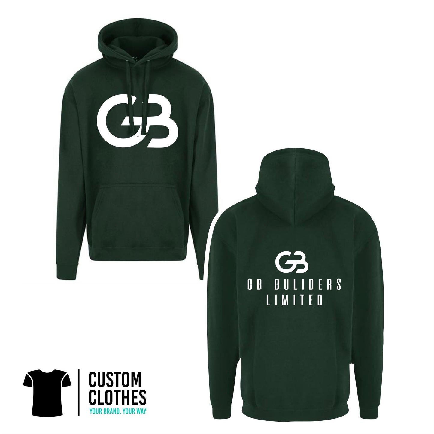 G BUILD - RTX HOODIE - CHEST LOGO [RX350]