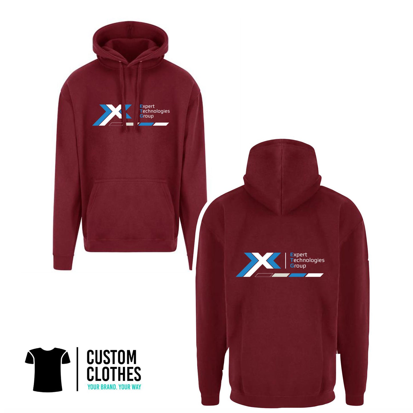 Expert Technologies Group - RTX HOODIE - CHEST LOGO [RX350]
