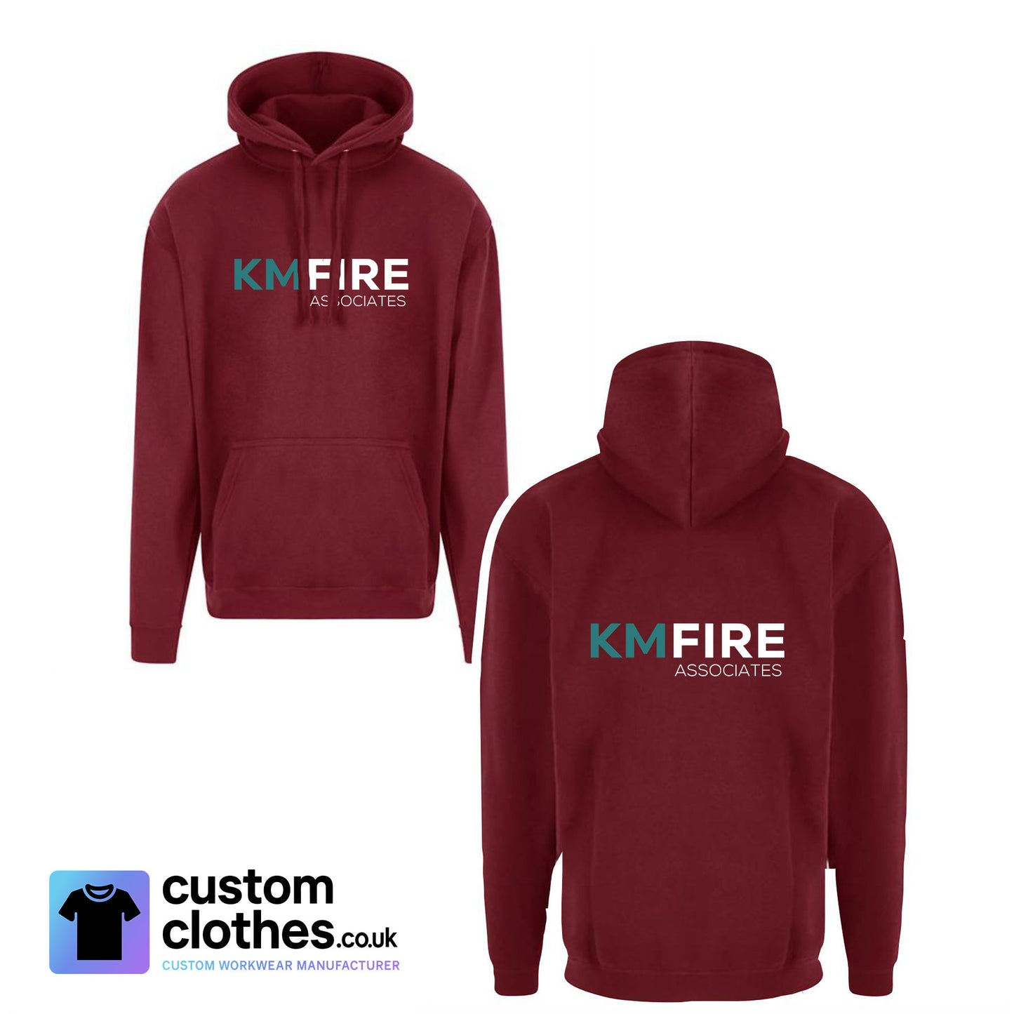 KM Fire Associates - RTX HOODIE - CHEST LOGO [RX350]