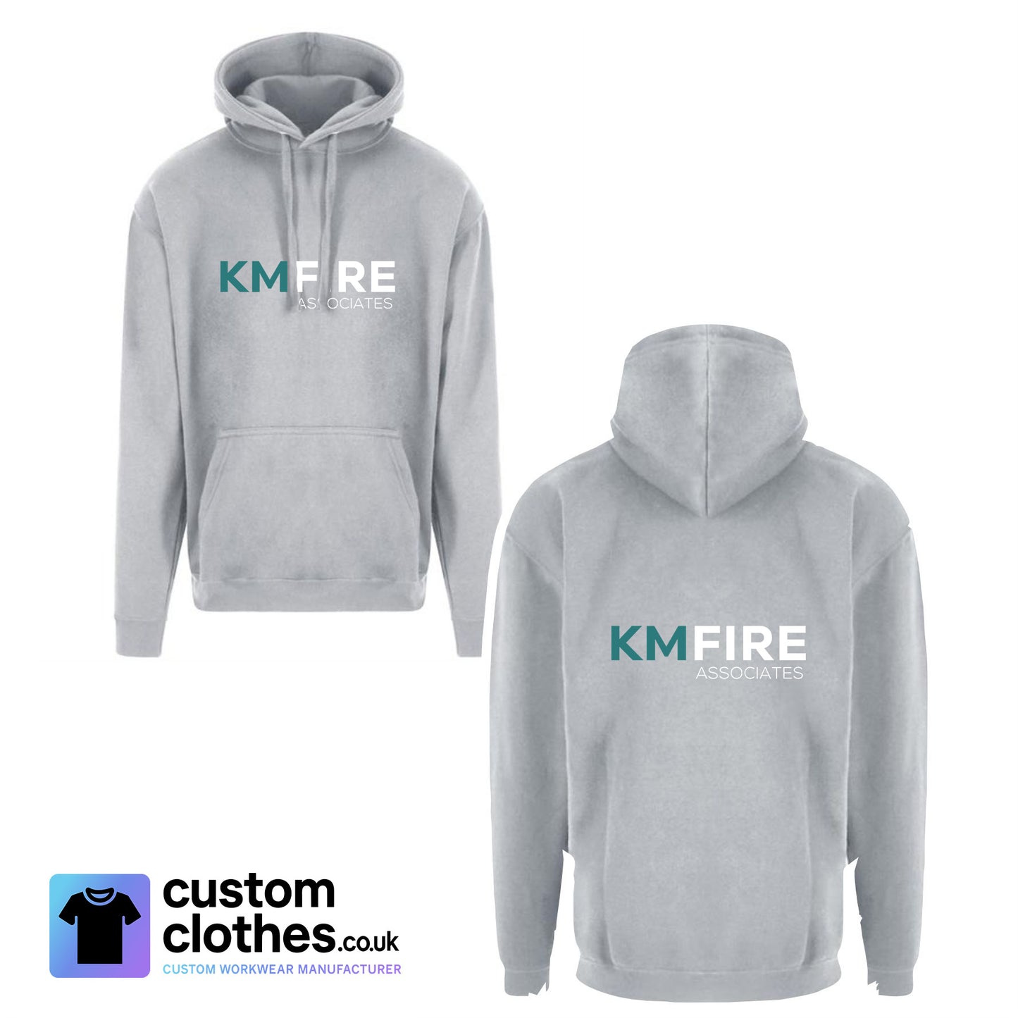 KM Fire Associates - RTX HOODIE - CHEST LOGO [RX350]