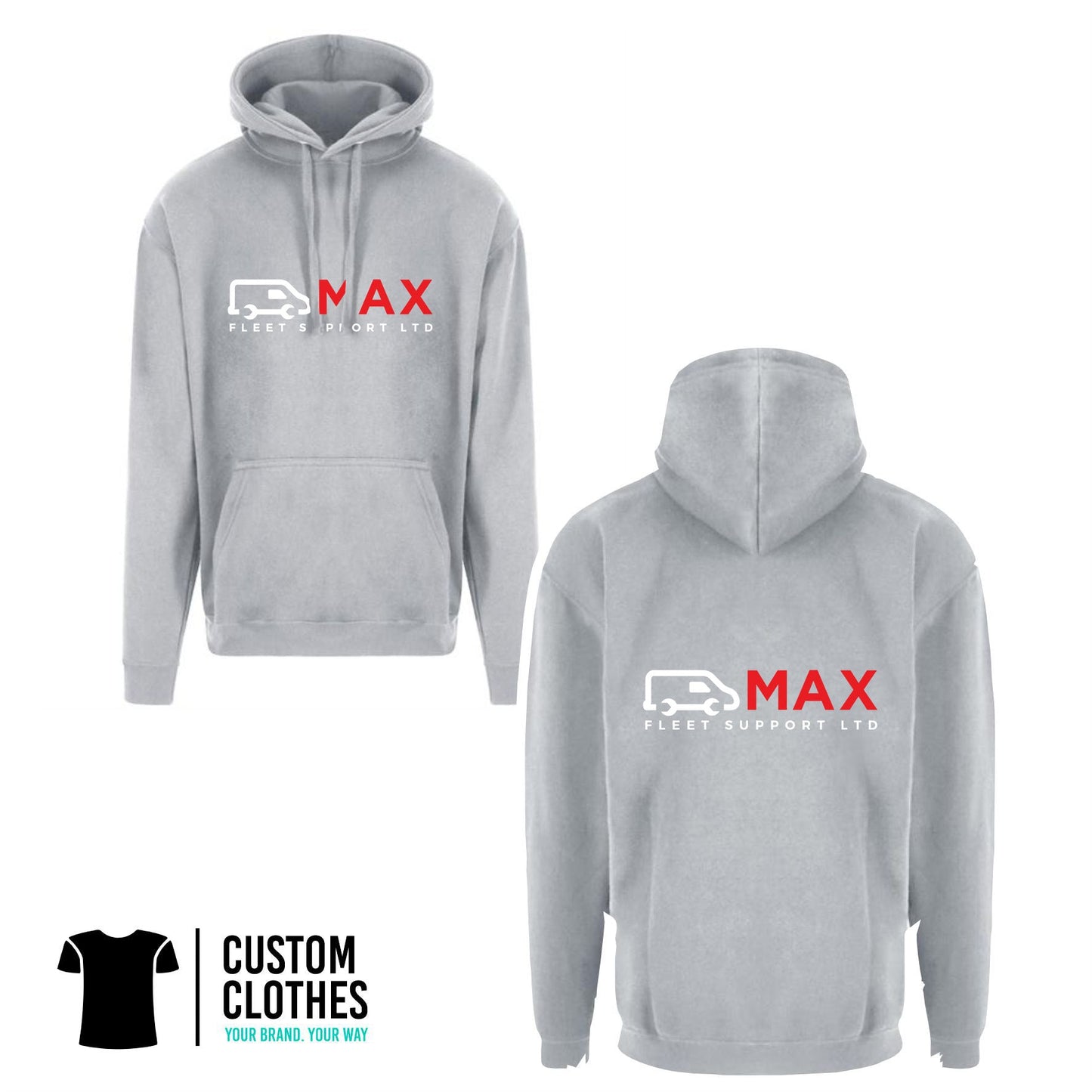 MAX FLEET - RTX HOODIE - CHEST LOGO [RX350]