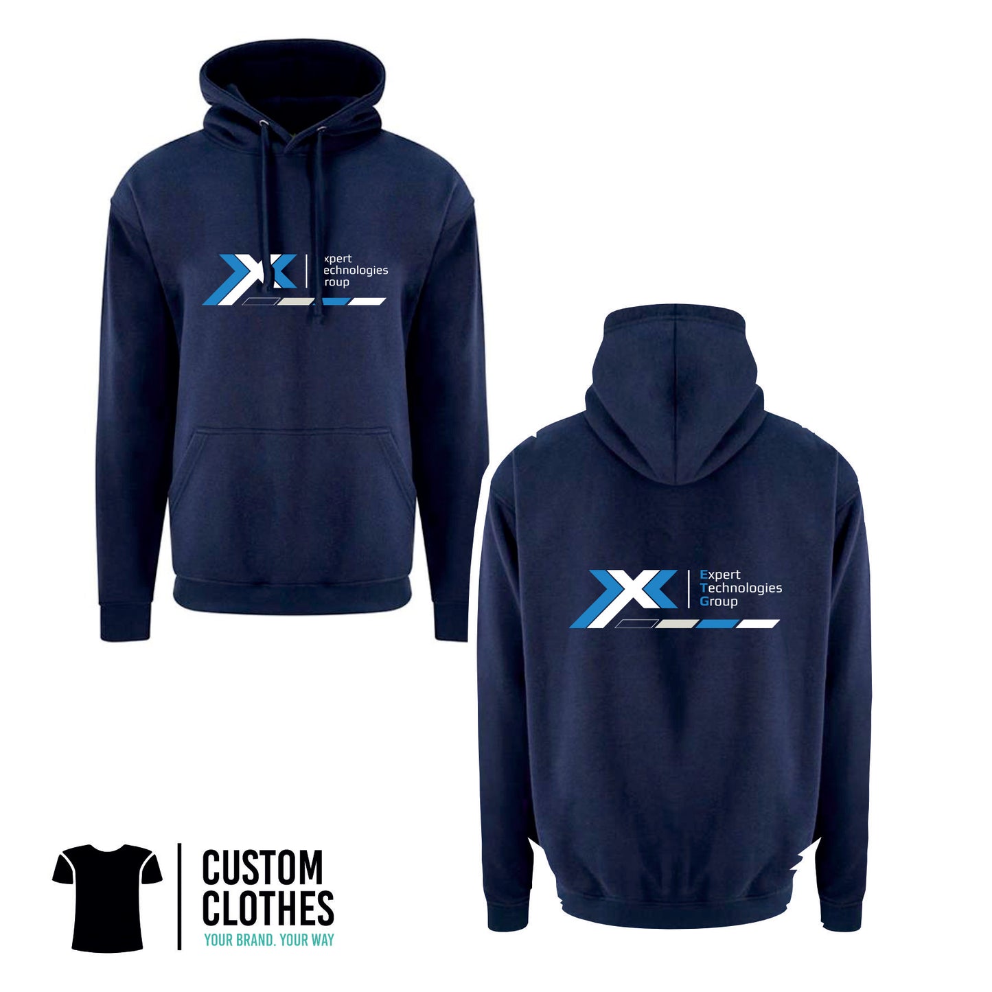 Expert Technologies Group - RTX HOODIE - CHEST LOGO [RX350]