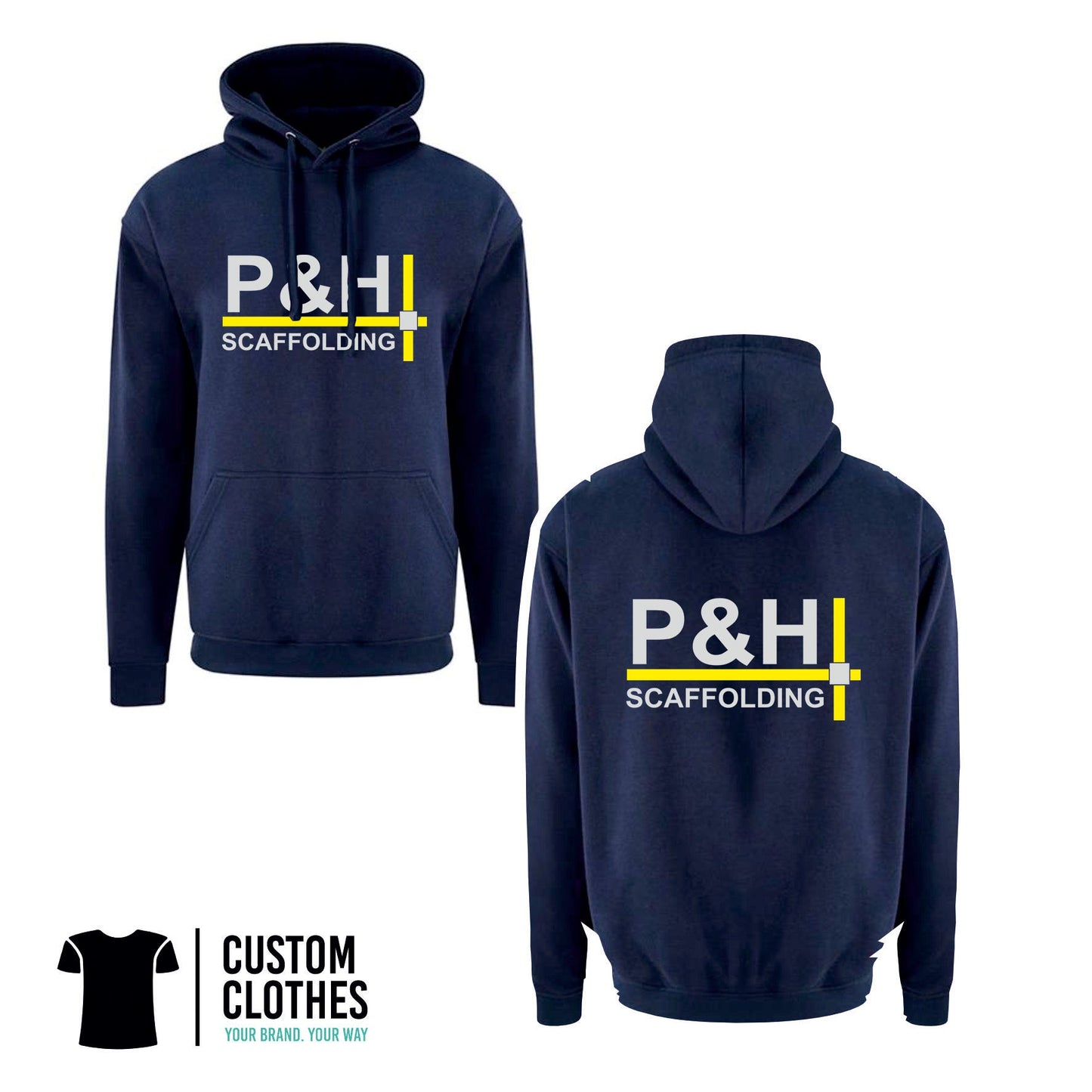 P&H SCAFFOLDING - RTX HOODIE - CHEST LOGO [RX350]