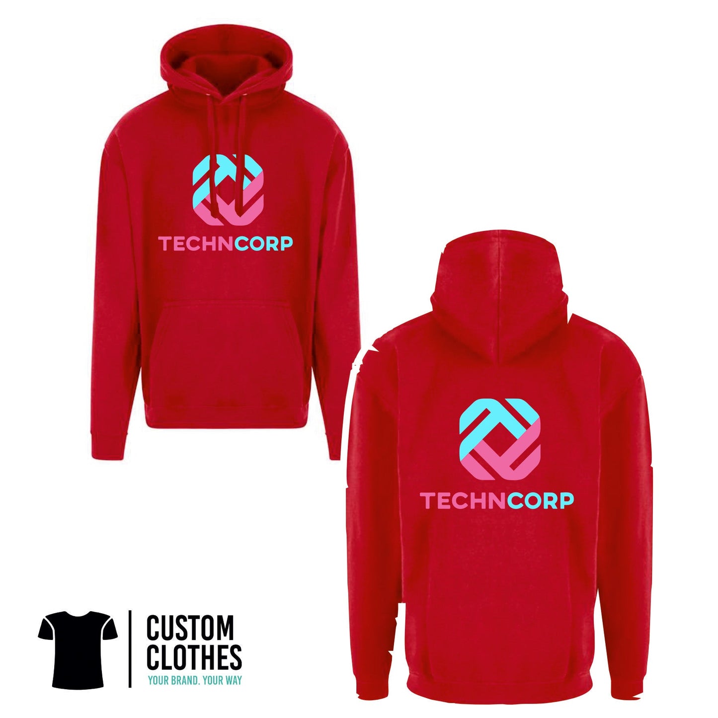 TechCorp - RTX HOODIE - CHEST LOGO [RX350]
