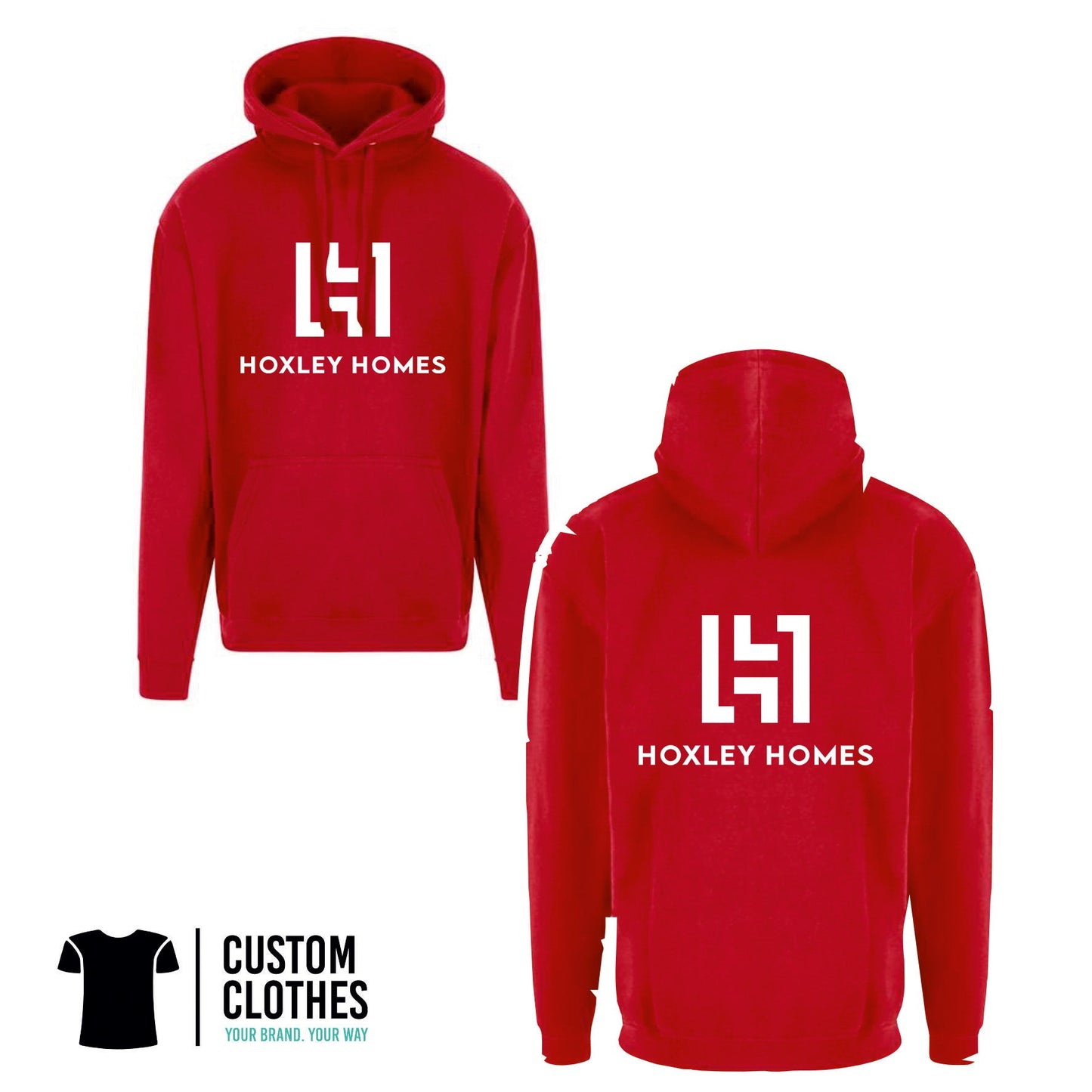 Hoxley Homes - RTX HOODIE - CHEST LOGO [RX350]