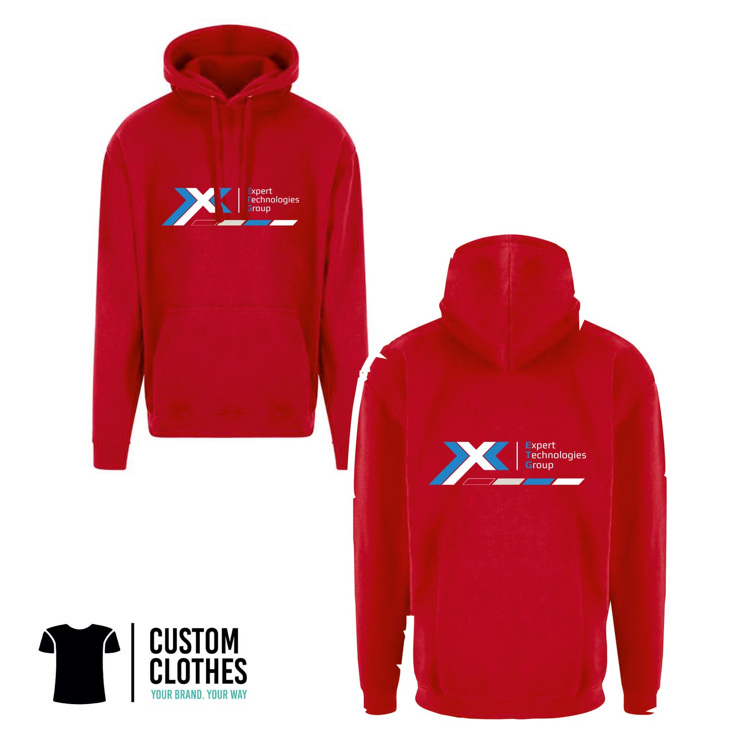 Expert Technologies Group - RTX HOODIE - CHEST LOGO [RX350]