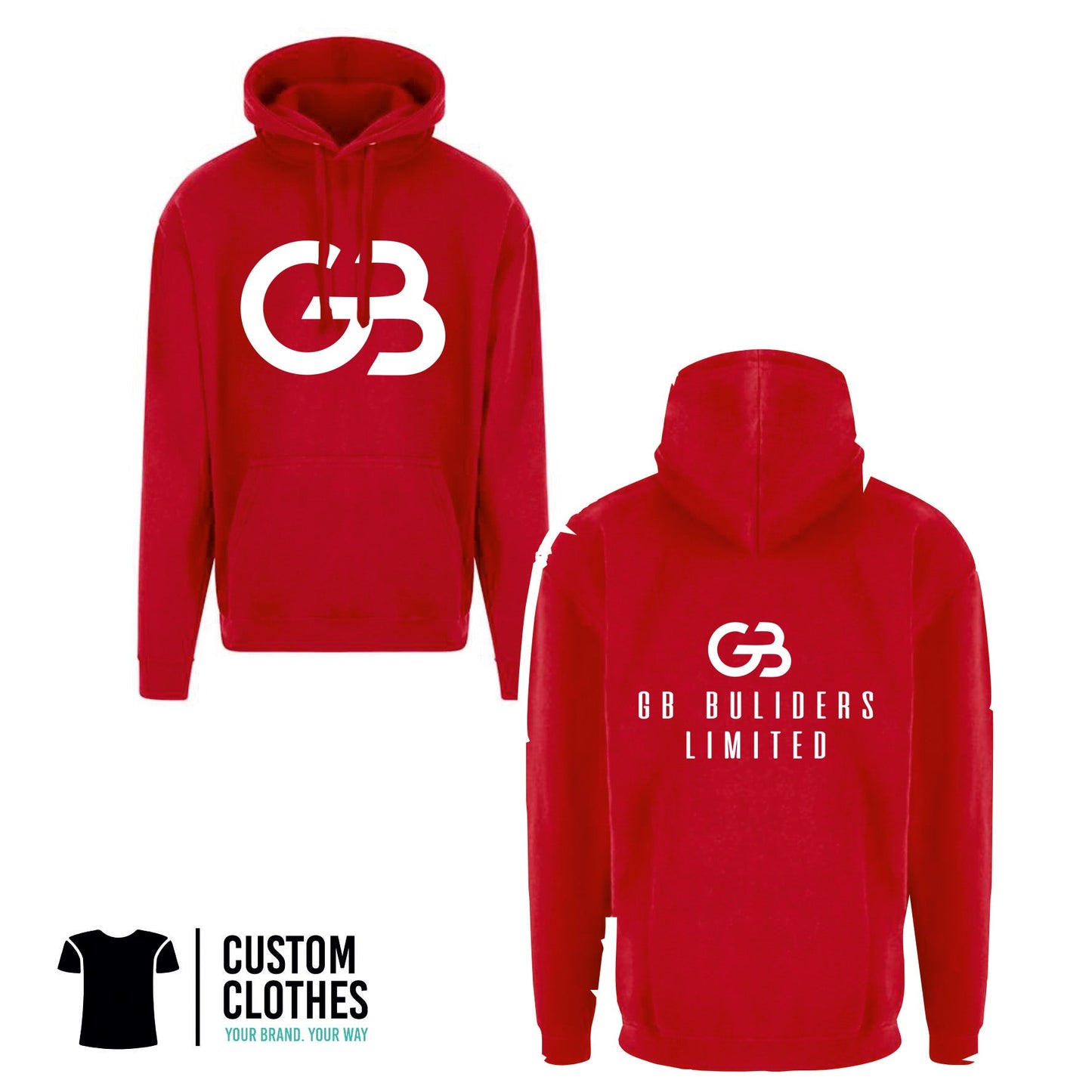 G BUILD - RTX HOODIE - CHEST LOGO [RX350]