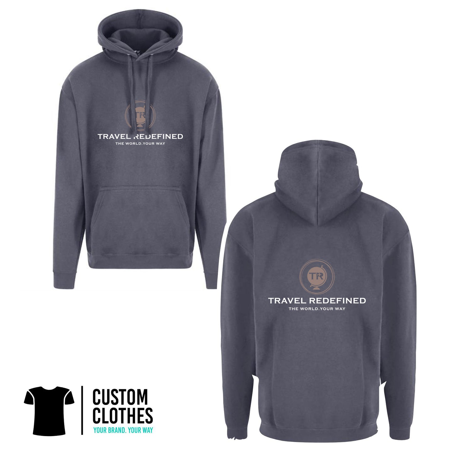 Travel Redefined Ltd - RTX HOODIE - CHEST LOGO [RX350]