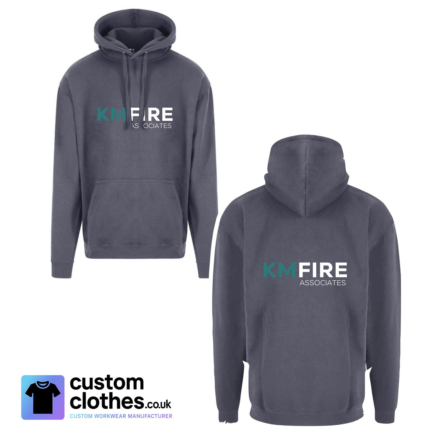KM Fire Associates - RTX HOODIE - CHEST LOGO [RX350]