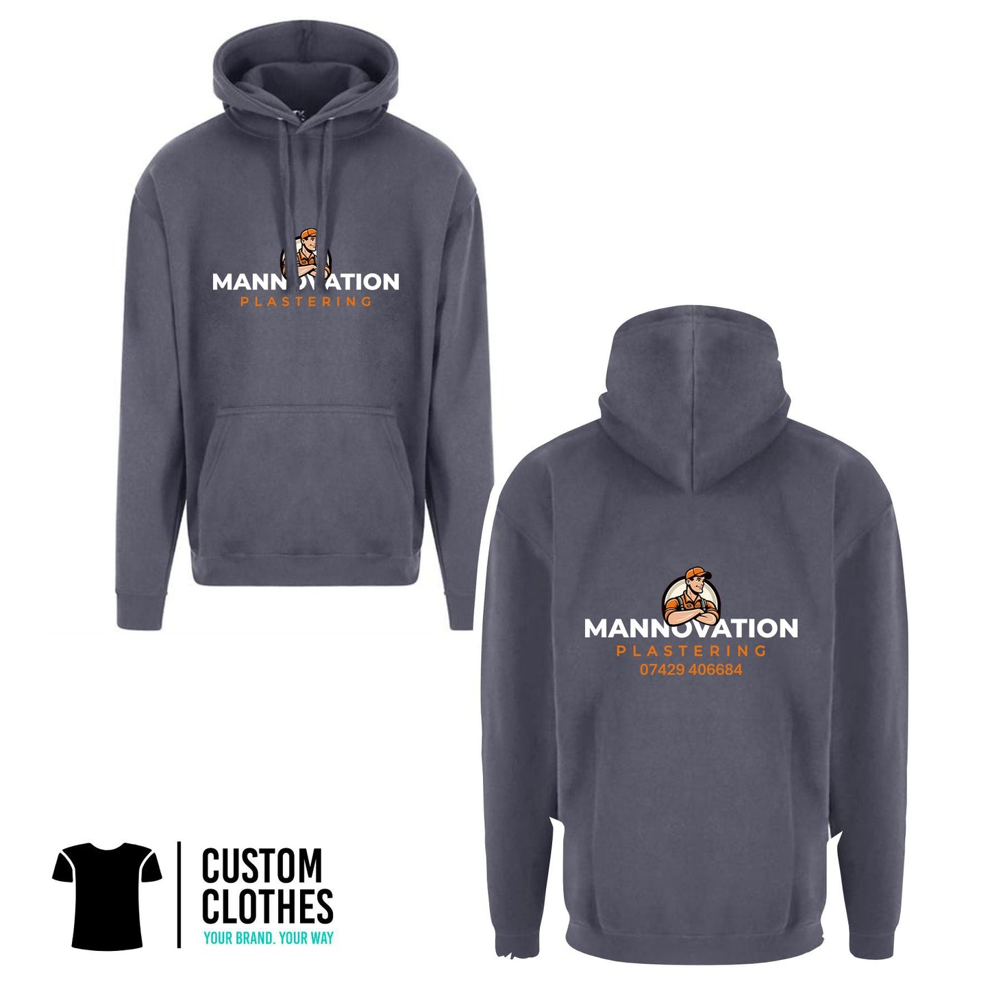 MANNOVATION - RTX HOODIE - CHEST LOGO [RX350]