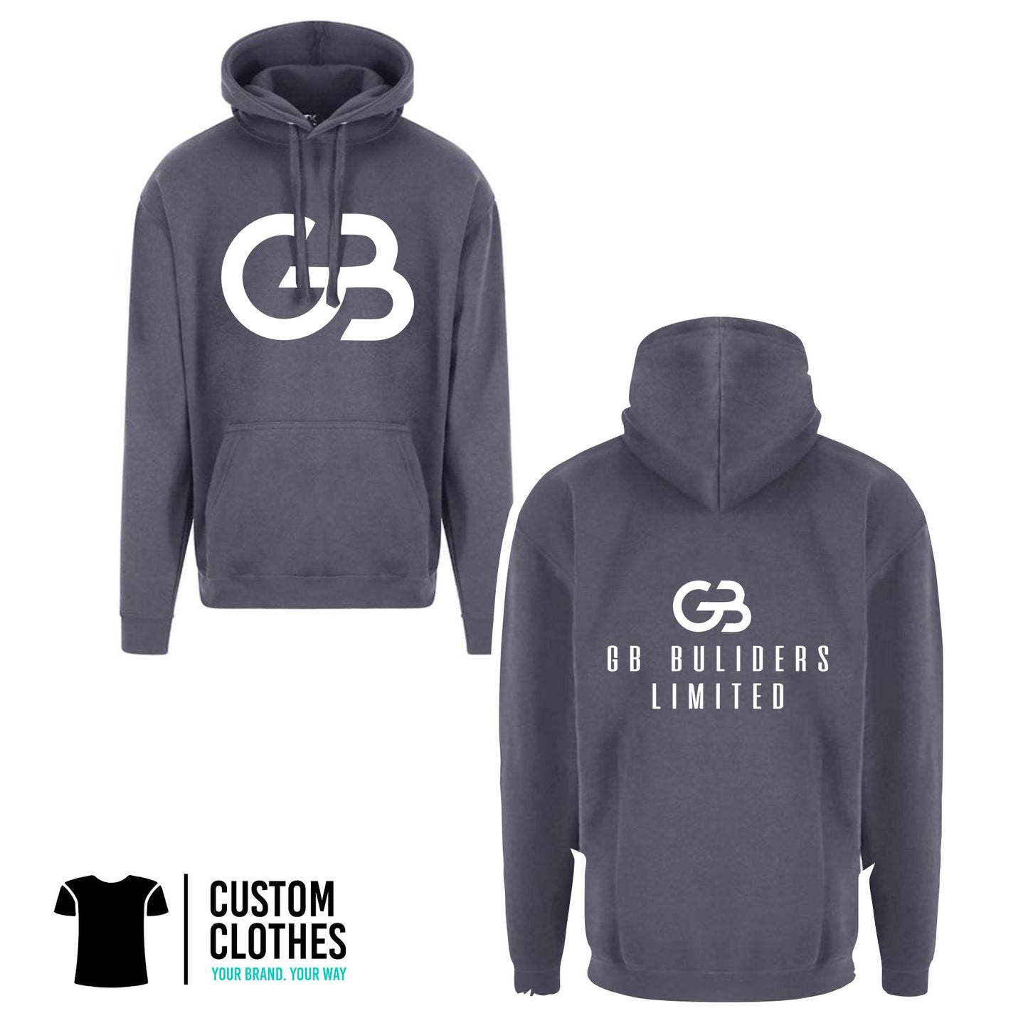 G BUILD - RTX HOODIE - CHEST LOGO [RX350]