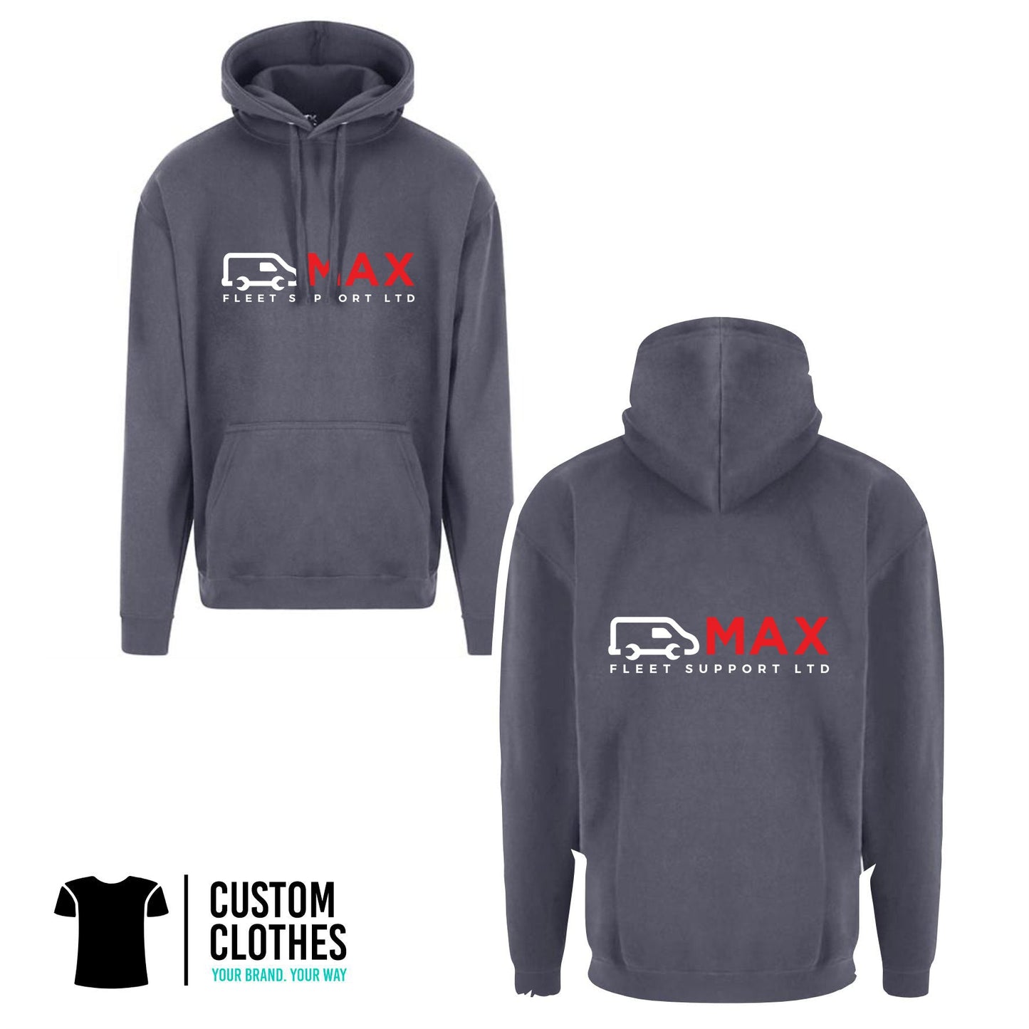 MAX FLEET - RTX HOODIE - CHEST LOGO [RX350]