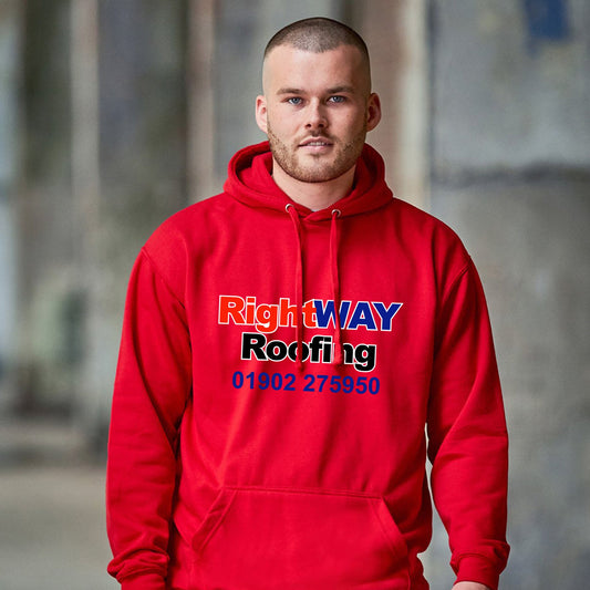 RIGHT WAY ROOFING - RTX HOODIE - CHEST LOGO [RX350]