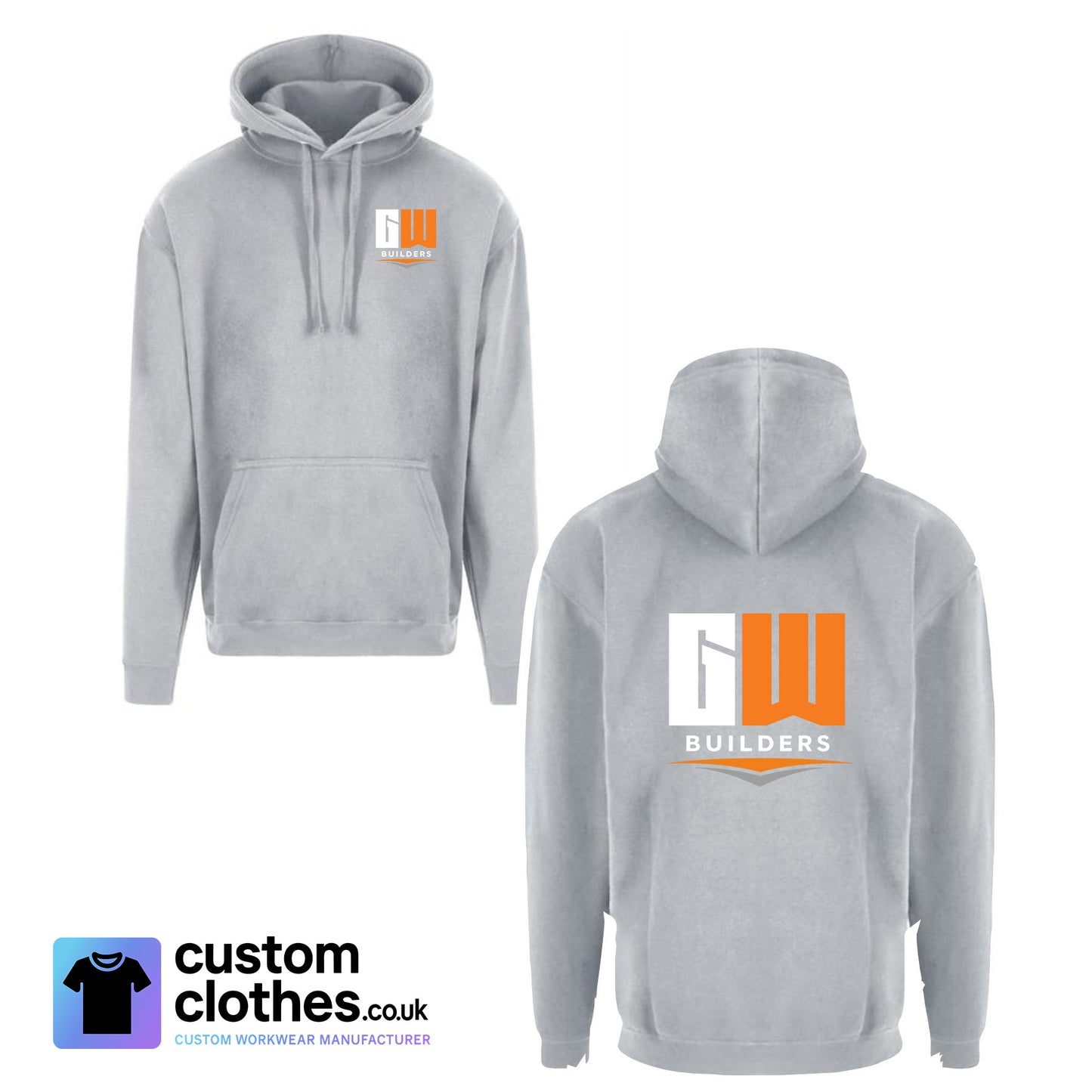 GW Builders - RTX HOODIE - LEFT BREAST LOGO [RX350]