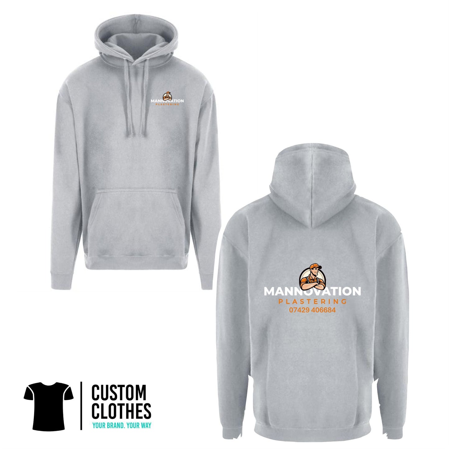 MANNOVATION - RTX HOODIE - LEFT BREAST LOGO [RX350]
