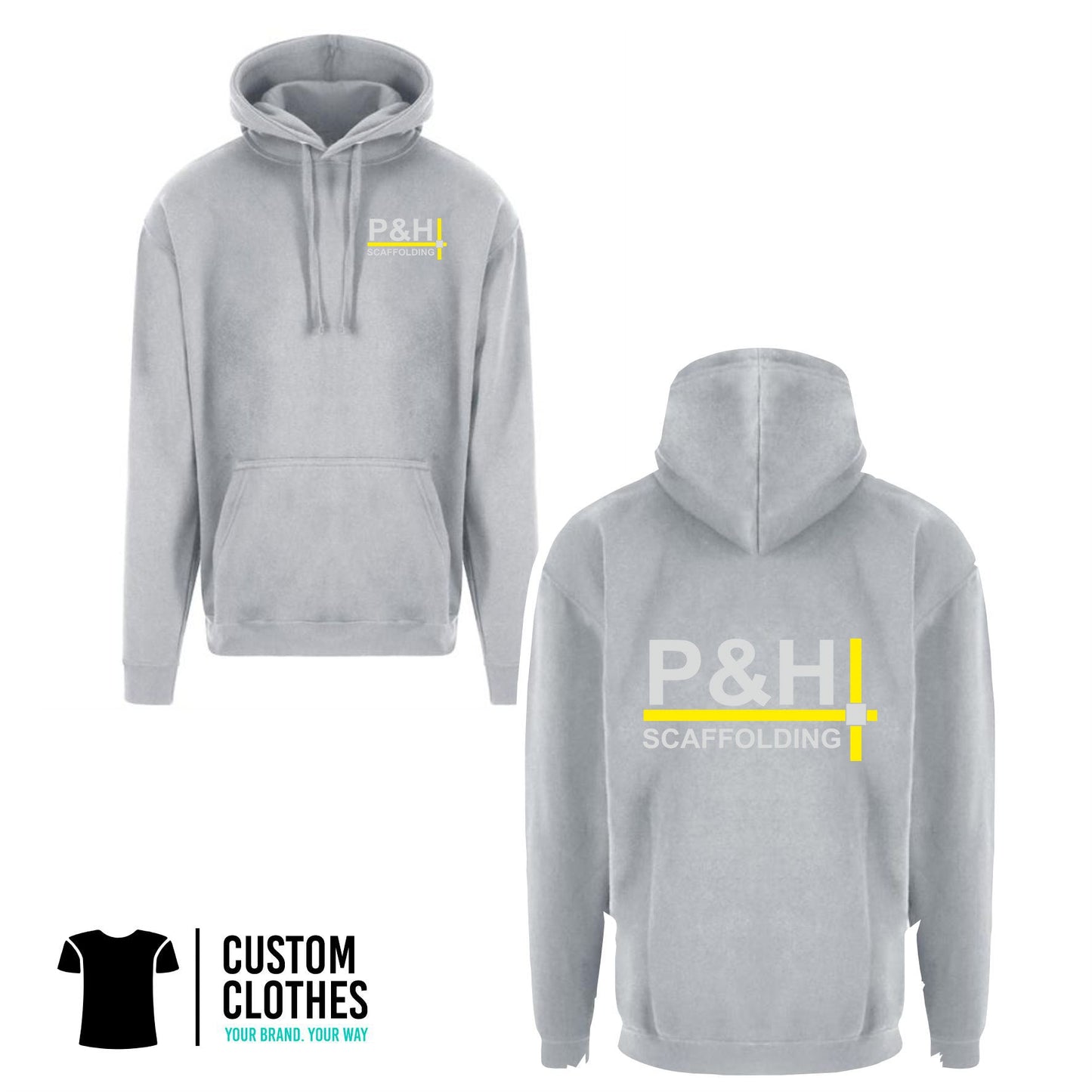 P&H SCAFFOLDING - RTX HOODIE - LEFT BREAST LOGO [RX350]