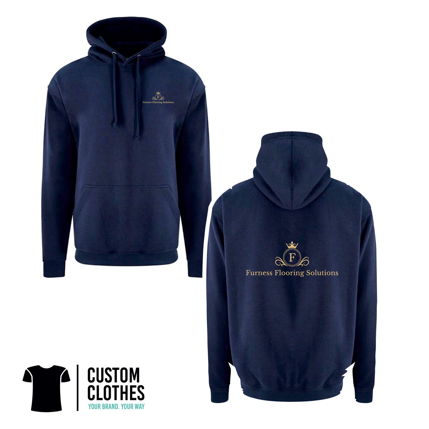 Furness Flooring Solutions - RTX HOODIE - LEFT BREAST LOGO [RX350]