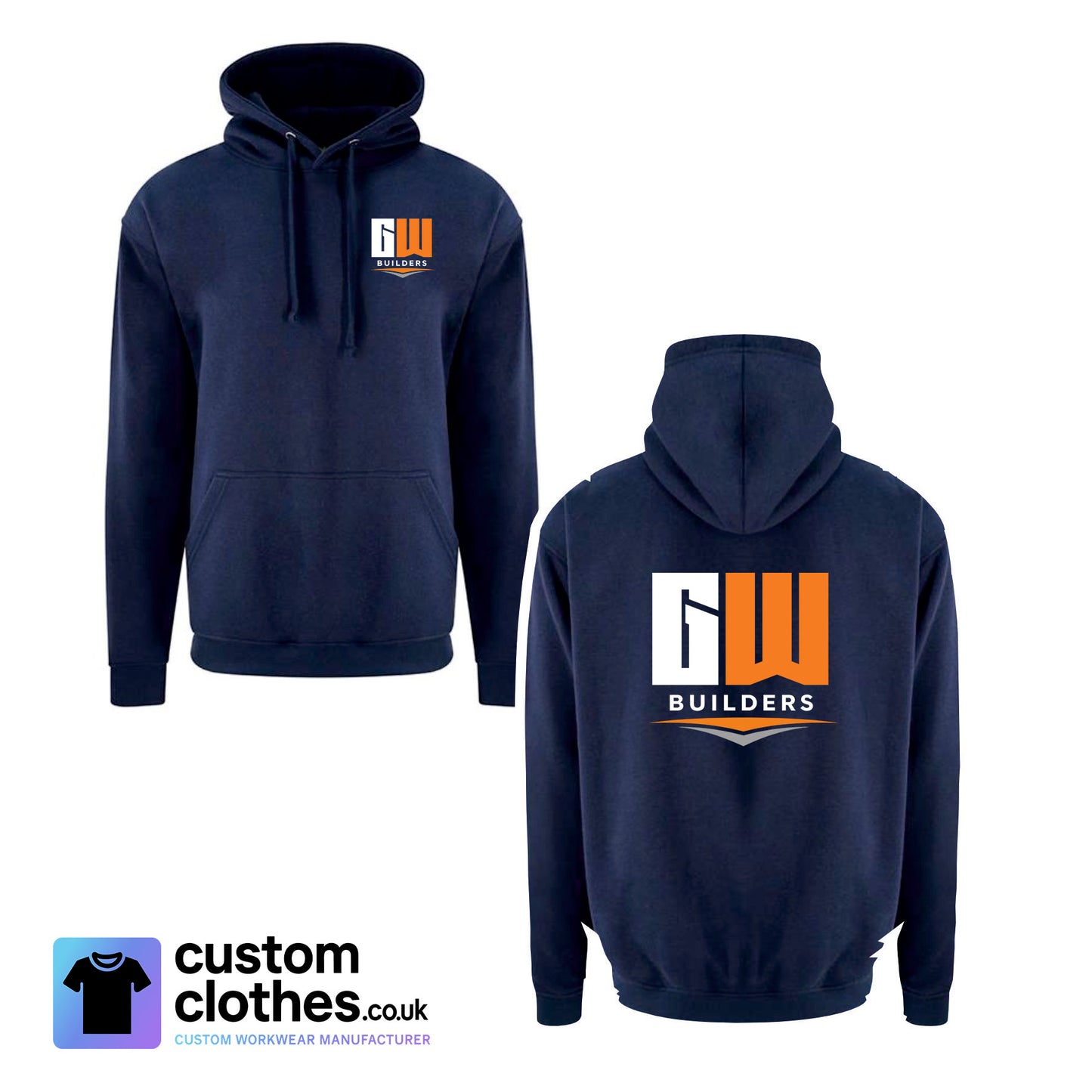 GW Builders - RTX HOODIE - LEFT BREAST LOGO [RX350]