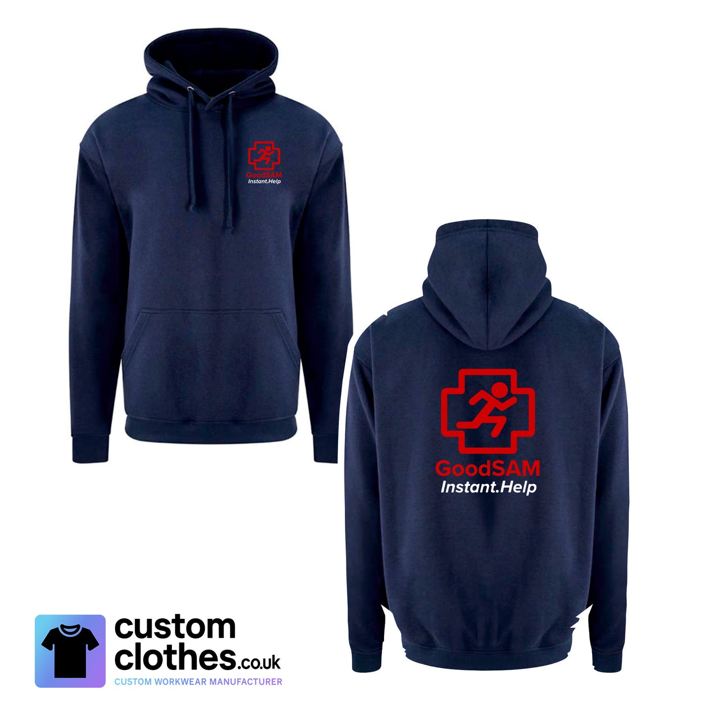 GoodSAM Instant Help - RTX HOODIE - LEFT BREAST LOGO [RX350]